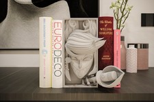 Alastor Hazbin Hotel 3D Printed Book Nook Wall Mount Radio Demon Bookend