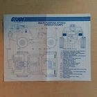 G.I. Joe 1982 Attack Vehicle VAMP Mark II Instructions Blueprints Original