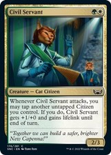 2022 Magic: The Gathering: SNC - Civil Servant (#176, C, Lightly Played)