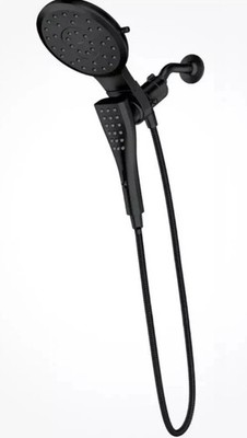 MOEN Verso 220C3BL Matte Black 8 Function Rain Shower w/ Hand Shower   Modern