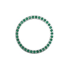 Universal Bling Car Engine Start Stop Button Cover, One Click Push Start Green