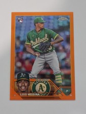 2023 Topps Chrome Luis Medina Rookie Orange Refractor /25