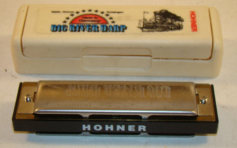 Vintage HOHNER Big River Harp HARMONICA Made in GERMANY