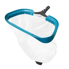 POOLWHALE 14" Pool Pollen Net - Pool Skimmer Net Rake, Strong Aluminum Frame,...