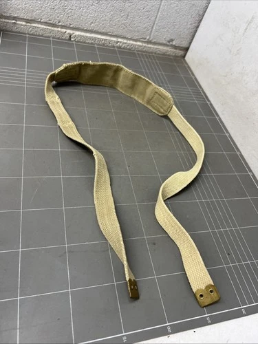 ORIGINAL WW2 AIF MILITARY HAVERSACK BAG STRAP WEBBING 37 PATTERN 1940s