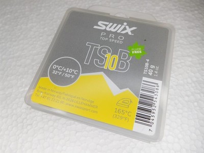 SWIX Pro Top Speed TS10B 0°-10°C 32°-50°F 40g Ski Wax (052726)