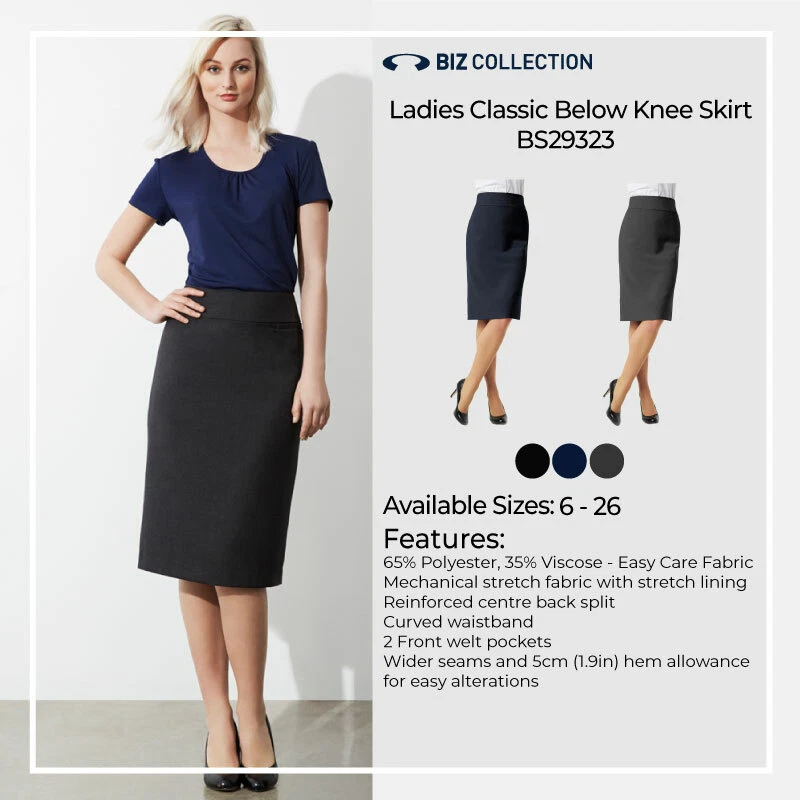 Casual skirts below clearance knee