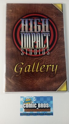 Mature comic High Impact Studios Gallery #1 (1997) NM- Cover Gallery B/B