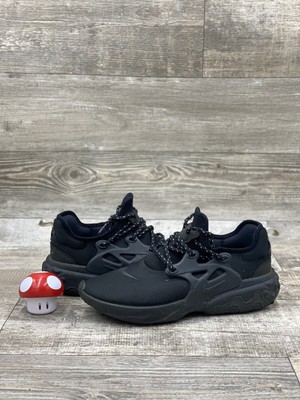 Nike React Presto Black Cat Triple Black Anthracite White Size 9.5 AV2605-004 | eBay