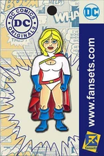 DC Comics Classic POWER GIRL Licensed FanSets Pin MicroJustice