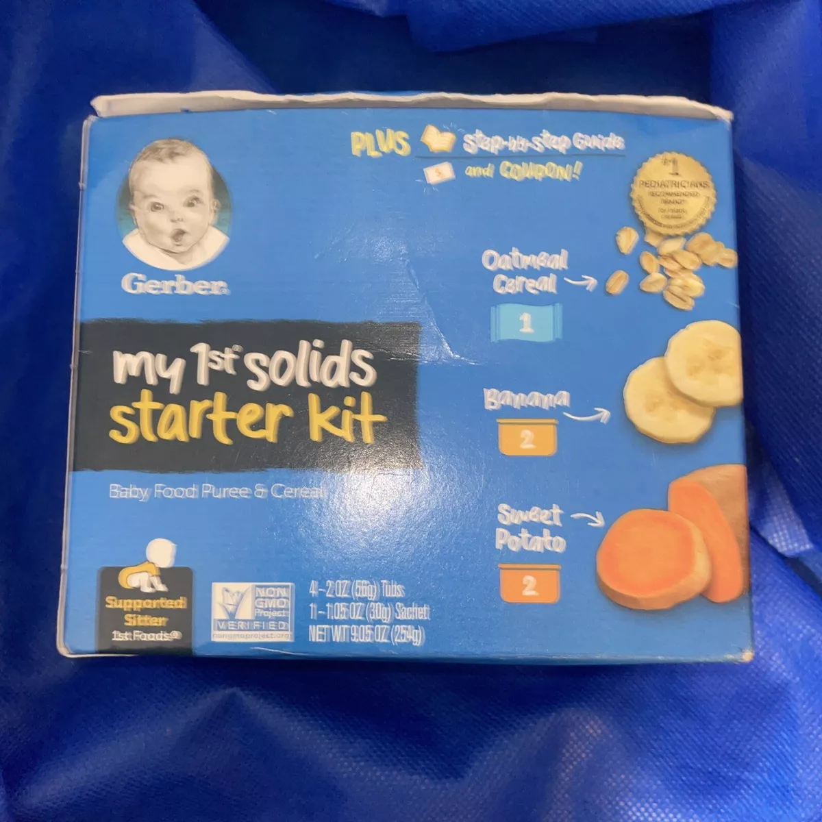 Gerber 1st Foods My First Solids Starter Kit Puree Cereal 9.05