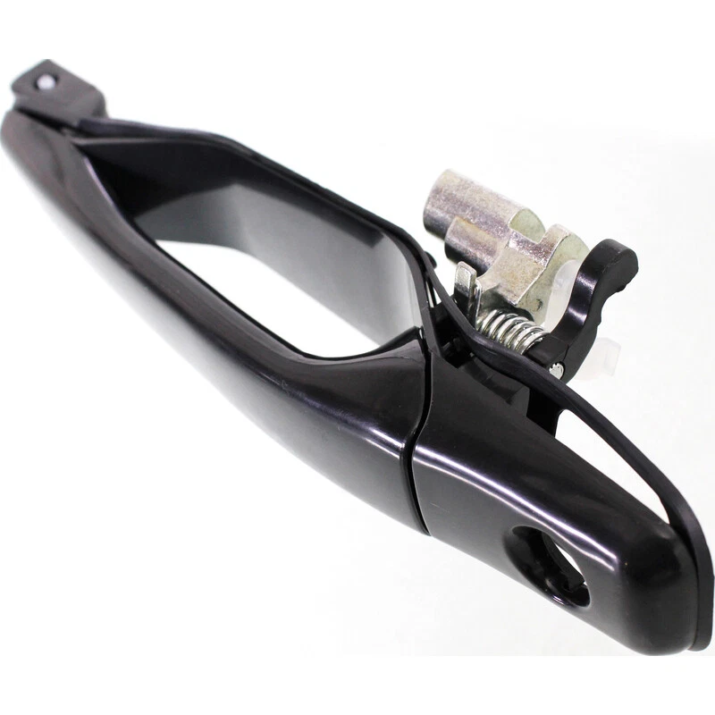 Manija de puerta exterior pintada de negro lado del conductor delantero para Mitsubishi 02-07 Foto 2 de 4