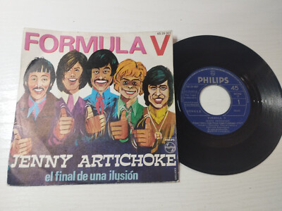 Formula V Jenny Artichoke Final Una Ilusion 1970 6029007 Single Vinilo 7'' VG/VG
