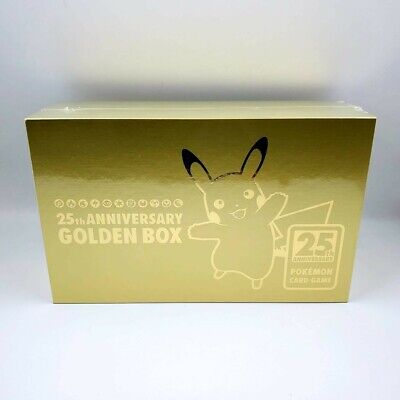 Pokemon Card 25th Anniversary Golden Box Celebration Japan Limited Sealed