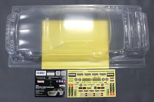 Pandora RC PAB-3203 NISSAN Skyline HT 2000GT-R 1/10 CUSTOM clear body set decal - Picture 10 of 10
