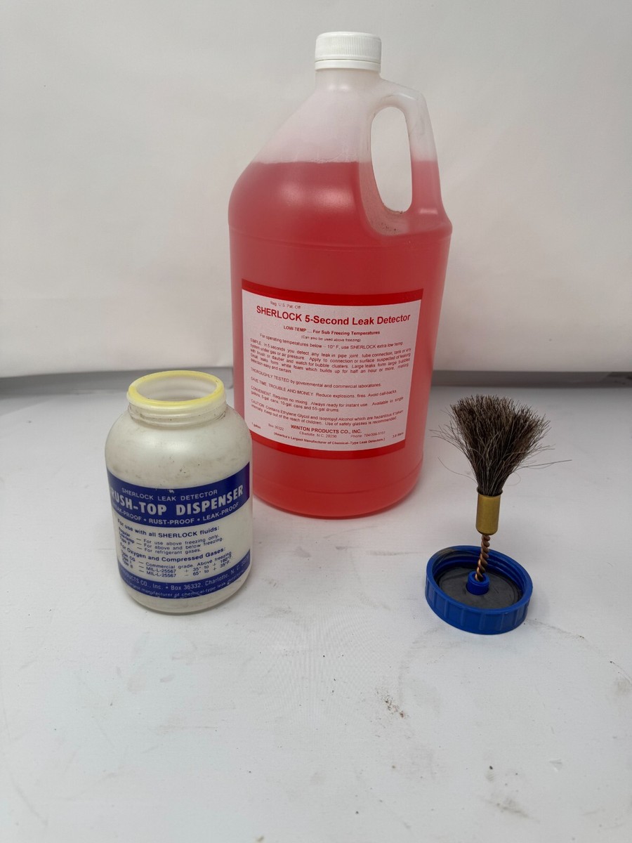 RE：Chemical Red / Chemical Melancholy Sherlock 5-Second Leak Detector Kit w/ Brush Top Dispenser – LP