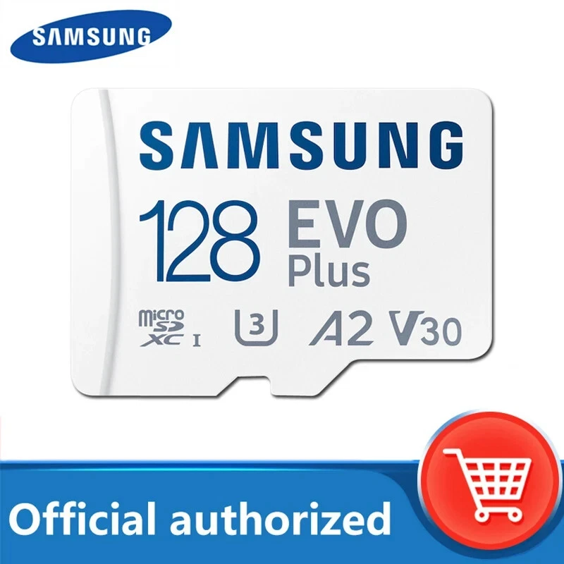 128GB  Samsung EVO plus 130MB/s Class 10 SDXC Micro SD 130MB/s. Life Warranties. - Image 2 of 4