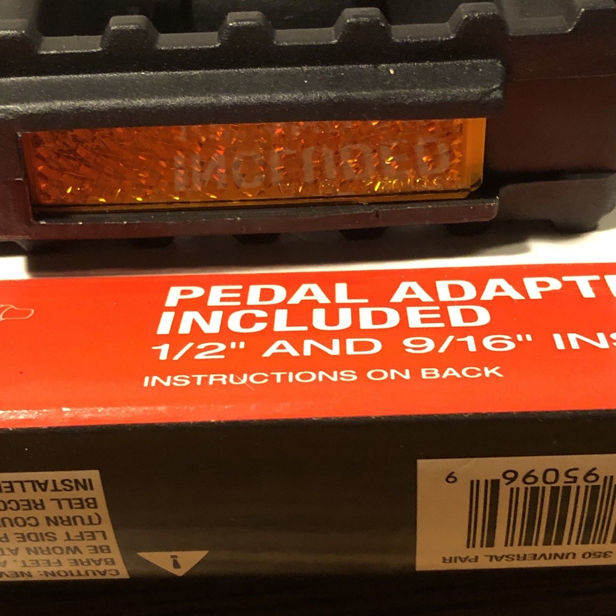 Pédales De Vélo Universelles Bell Kicks 350, Lot De 2, Axes 1/2 Et 9/16, Neuves