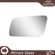 Replacement View Mirror Glass For 1992-00 Chevy/GMC C/K 1500-3500 Left Side Flat