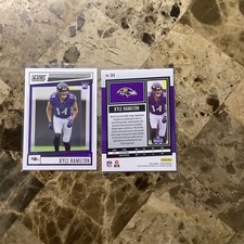 2022 Score Football Base Rookies #364 Kyle Hamilton - Baltimore Ravens B-9