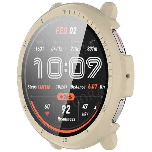 For Amazfit Active 2 Smart Watch TPU/PC Protector Case Frame Screen Cover Shell - Afbeelding 117 van 126