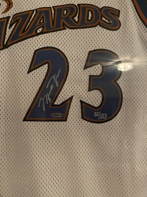 Michael Jordan Upper Deck Wizards authentic signed 30000