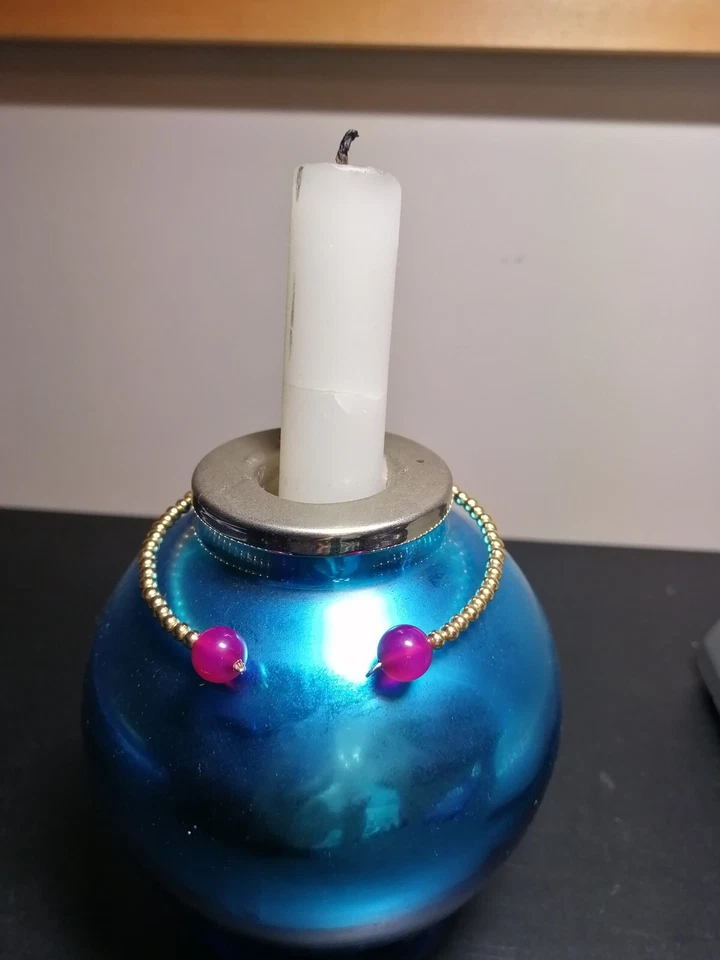 Crazy deal!! Solid 18 karat gold and genuine Ruby snap on bangle!! Lifetime!!!! - Image 2 of 4