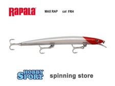 RAPALA MAX RAP MXR 13 COL. FRH TESTAROSSA  ARTIFICIALE SPINNING  SPIGOLA