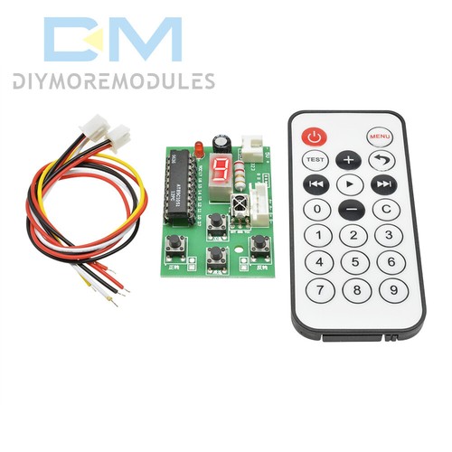 Placa controladora de velocidad ajustable con control remoto de radiocontrol - Imagen 5 de 9