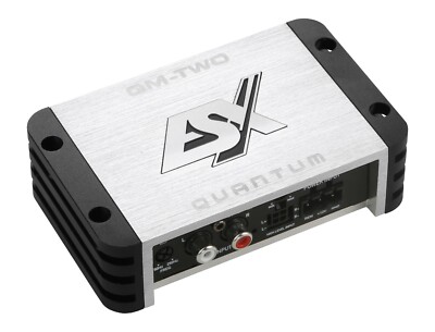 ESX QM TWOv2 2ch Micro Amplifier 300w rms