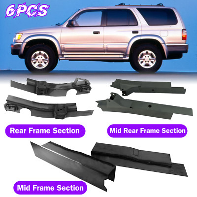 Mid+Rear+Mid-Rear Frame Section for 1996-2002 (3rd Gen) Toyota 4-Runner ...