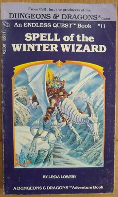Spell of the Winter Wizard an Endless Quest Book, No.11 Dungeons & Dragons TSR