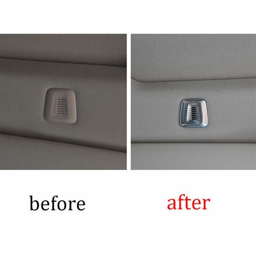 For BMW X5 X6 F15 F16 2014-2018 Matte Silver Roof Speaker Ring Trim Decoration - Bild 6 von 10