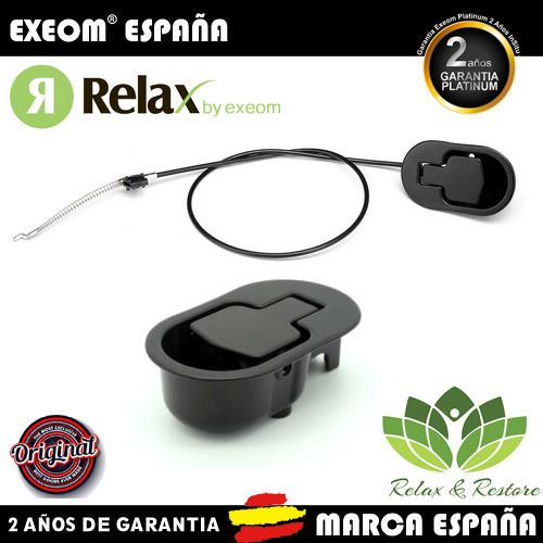 Palanca de Sillón Reclinable Con Cable Boton Sofa Relax Metalica Original Exeom®