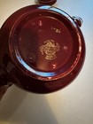 Vtg Arthur Wood English China Teapot Burgundy and Gold Ceramic Handpainted  — photo 5