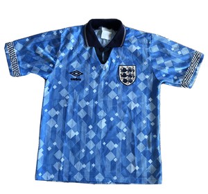 england 1990 3rd shirt