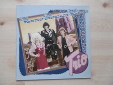 Emmylou Harris Autograph Signed LP Cover "Trio" Vinyl