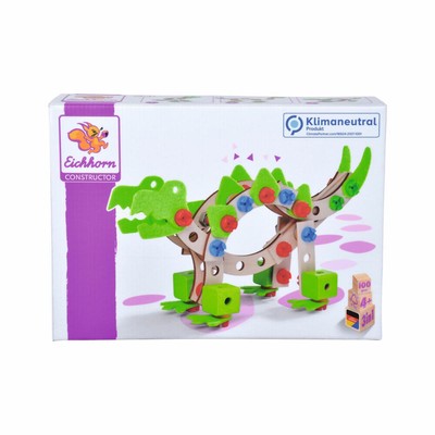Eichhorn Constructor Dinosaurier 100-tlg. Bauset Dino-Modelle T-Rex Baukasten