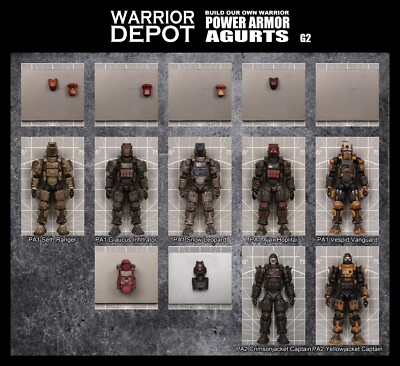 Acid Rain World Power Armor Agurts - 1/18 3.75''