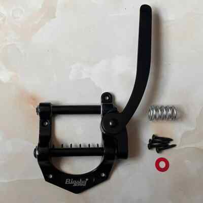 Big B500 Tremolo Vibrato Bridge Tailpiece System Electric Guitar Bridge Black