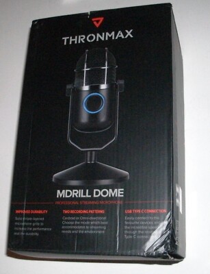 THRONMAX Mdrill Dome Professional USB C Condenser 48k 16bit Plug&Play Microphone