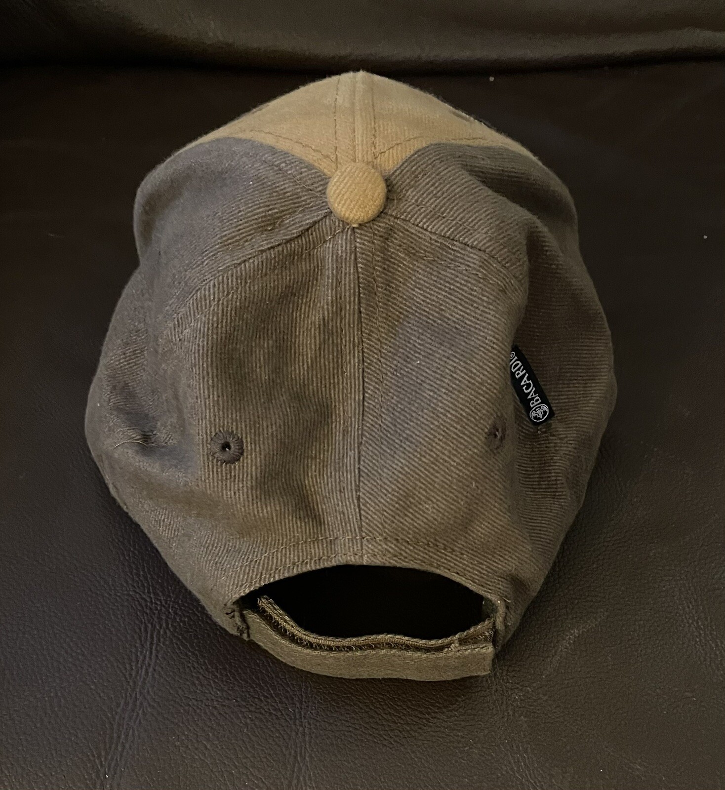 Vintage Bacardi Rum Patch Adjustable Baseball Cap… - image 2