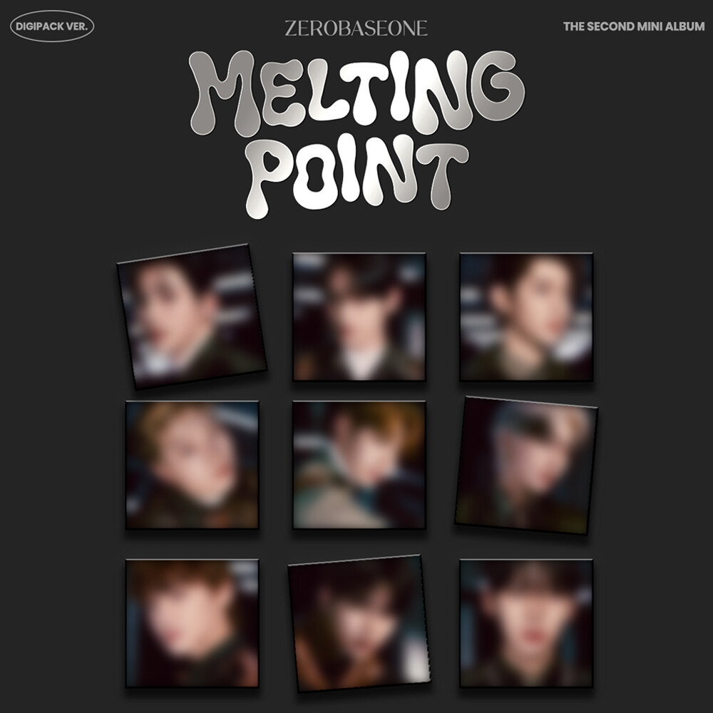 ZEROBASEONE MELTING POINT デジパック 9種セット ZEROBASEONE MELTING POINT 2nd Mini Album Digipack Ver 9SET
