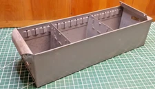 SIX Lyon Vintage Metal Drawers(6) Industrial Heavy Duty, EA with 2 Dividers  db