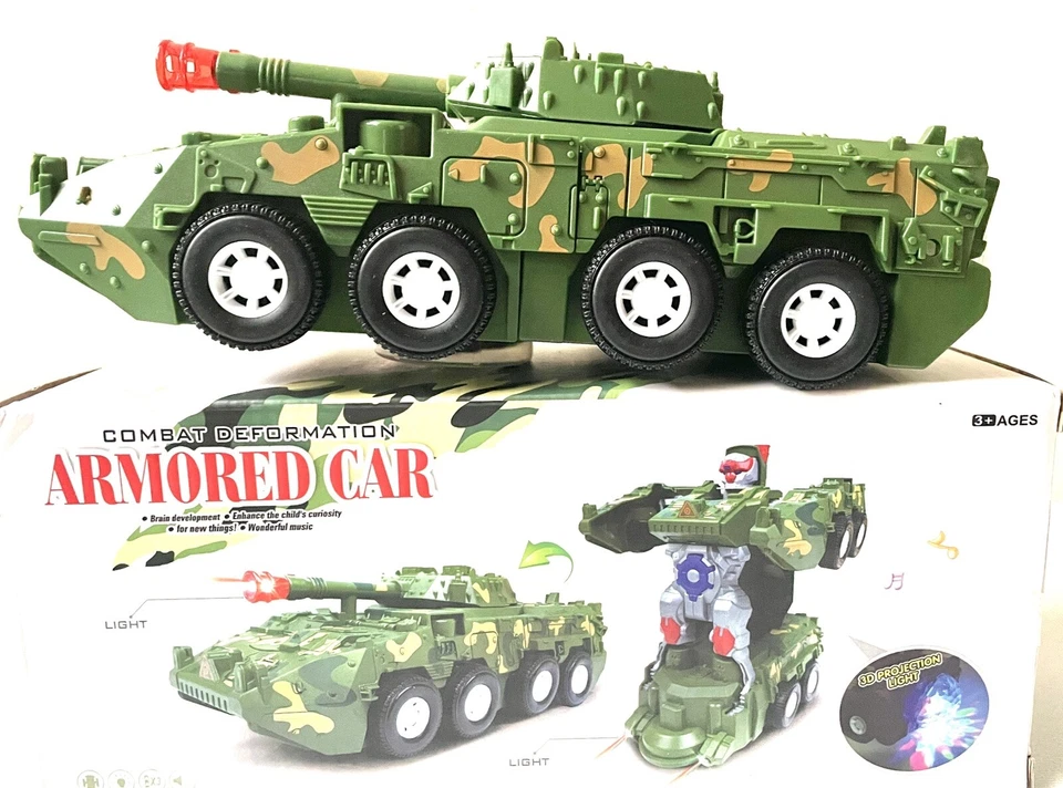 Transform Tank Blinded Car Tra Foto 3 de 4