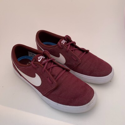 nike sb solarsoft portmore ii canvas men's skateboarding shoe
