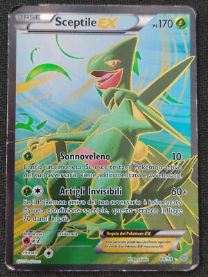 Sceptile EX 84/98 carta POKEMON USATO X Y Ancient Origins Full Art
