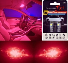 Led 3030 Light Red 194 Two Bulbs License Plate Rear Replace Upgrade Jdm Led 3030 Light Red 194 Two Bulbs License Plate Rear Replace Upgrade Jdm