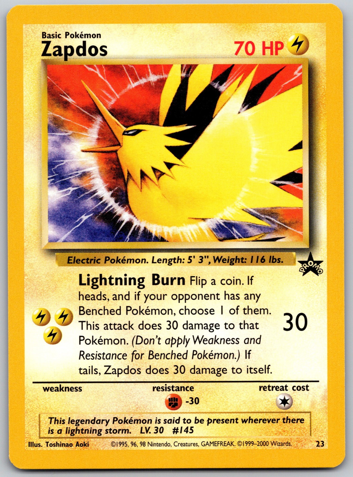 WoTC Promo #23/53 Zapdos