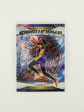 2024-25 Panini Prizm WNBA Zia Cooke #1 Fireworks Los Angeles Sparks